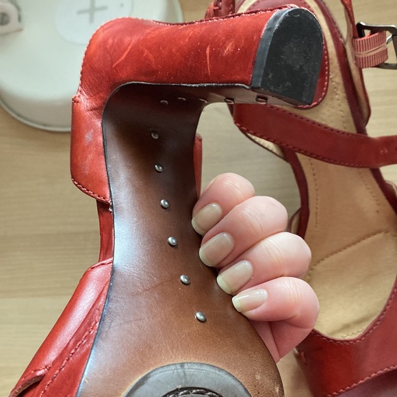Frye leather heels - Picture 6 of 7